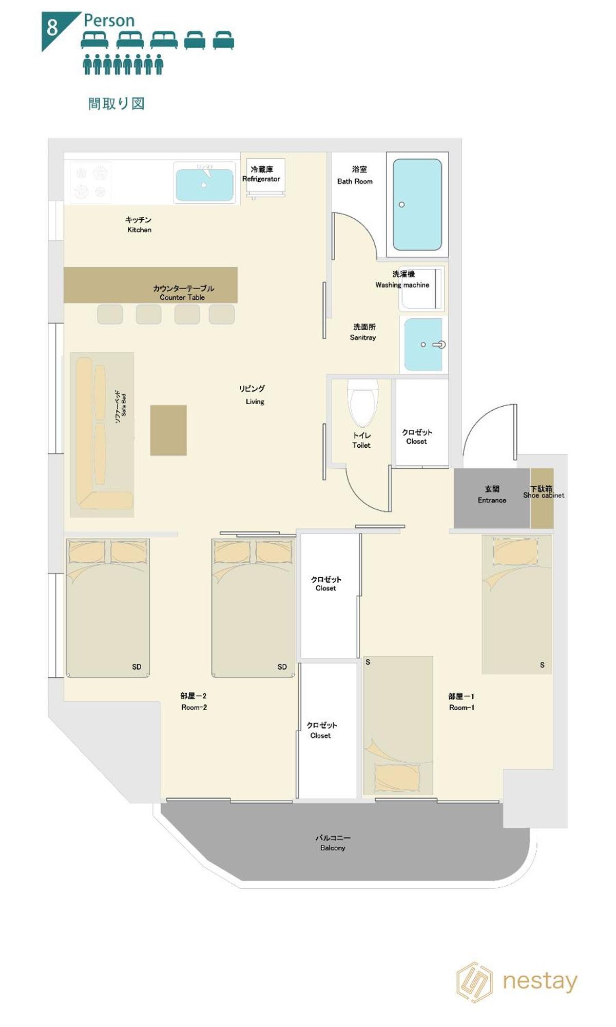 Nestay Apartment Tokyo Akihabara Εξωτερικό φωτογραφία